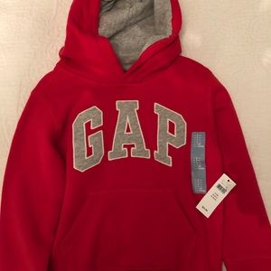 Gap hooded sweatshirt- size 5. NWT